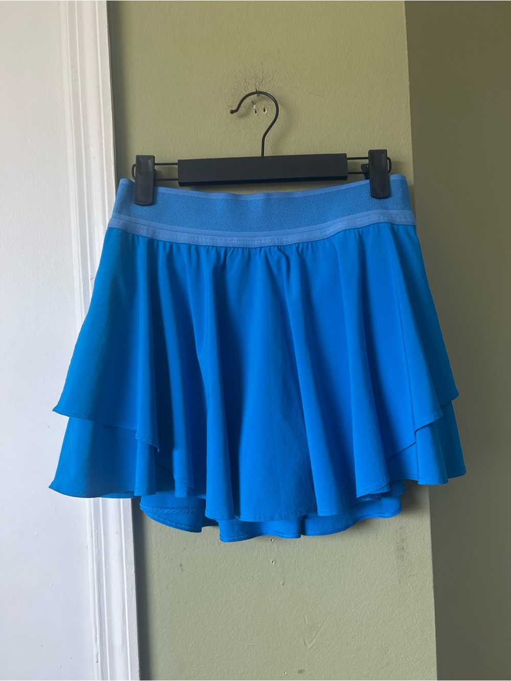 lululemon athletica Electric Blue Circle Skater Skort Sz 4